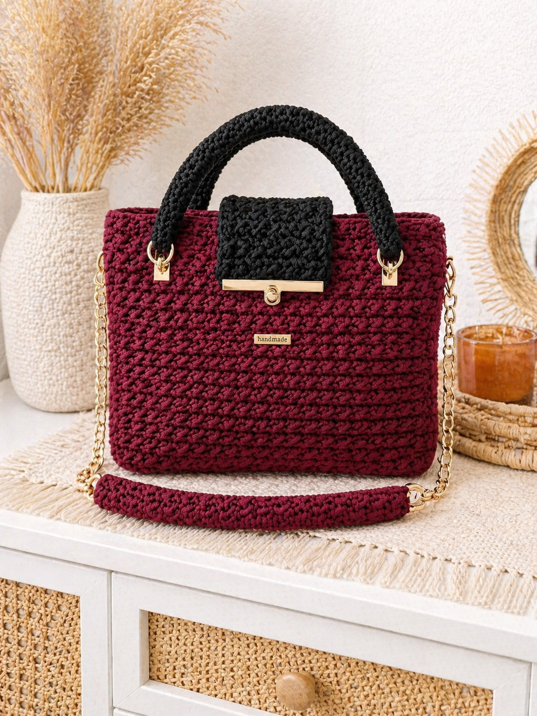 Häkeltasche Modell Cleo